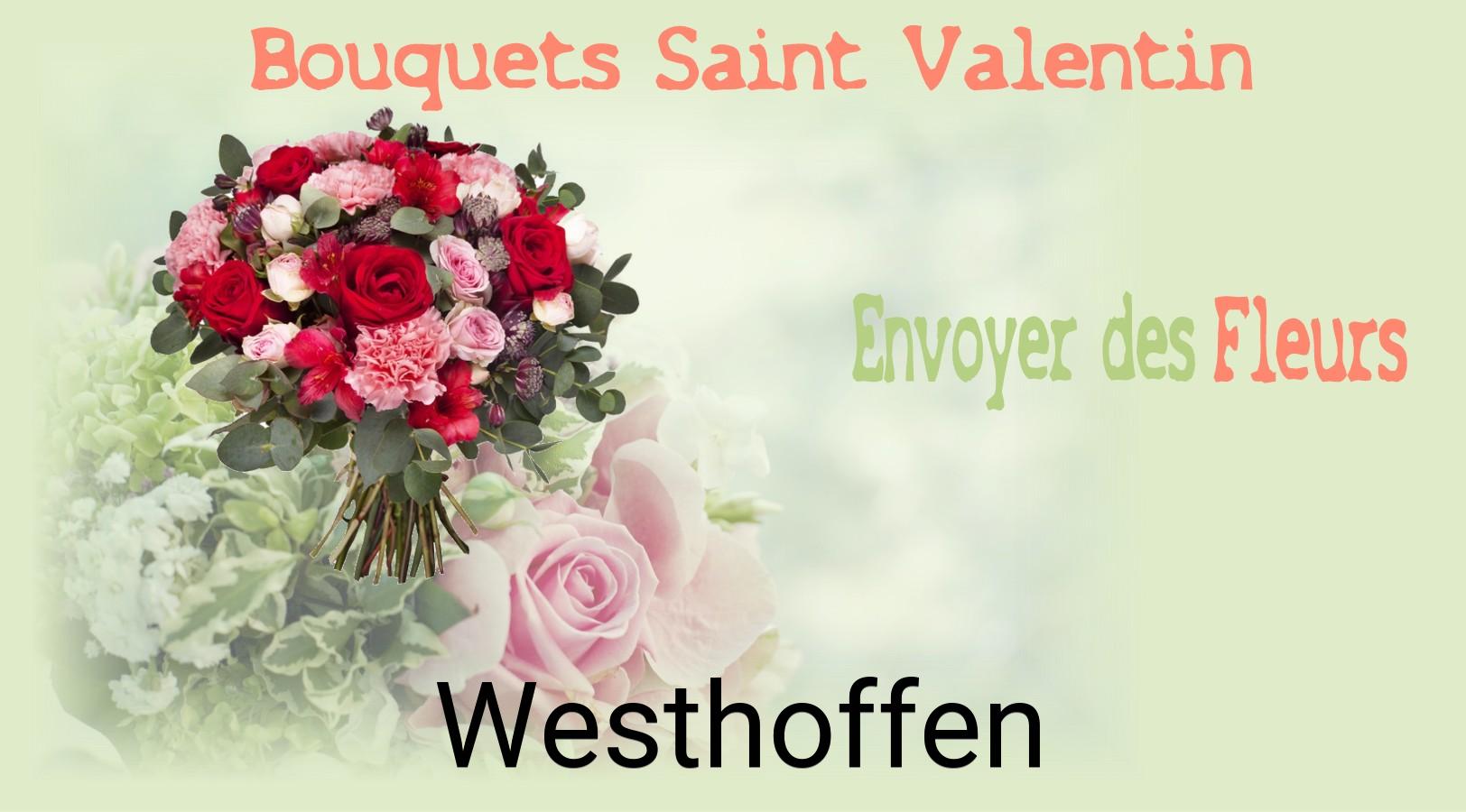 Roses de Saint-Valentin livrées à Westhoffen
